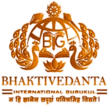 Bhaktivedanta International Gurukul logo